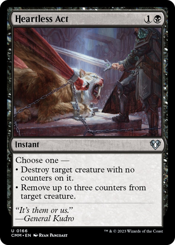 Image for Heartless Act (166) [Commander Masters]