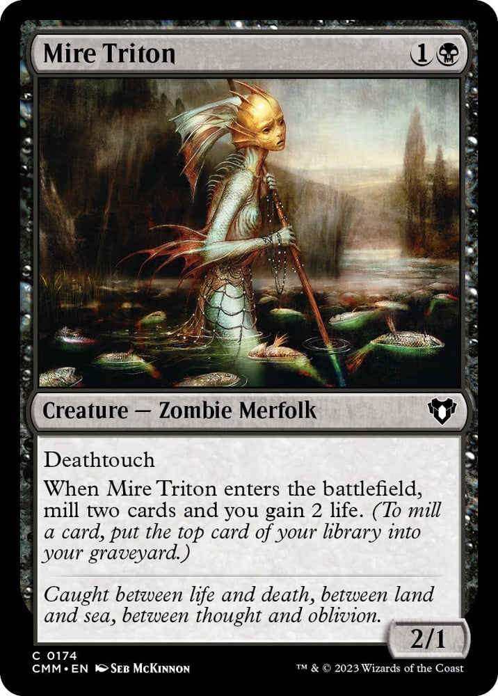 Image for Mire Triton (174) [Commander Masters]