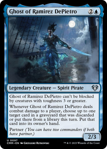 Image for Ghost of Ramirez DePietro (97) [Commander Masters]