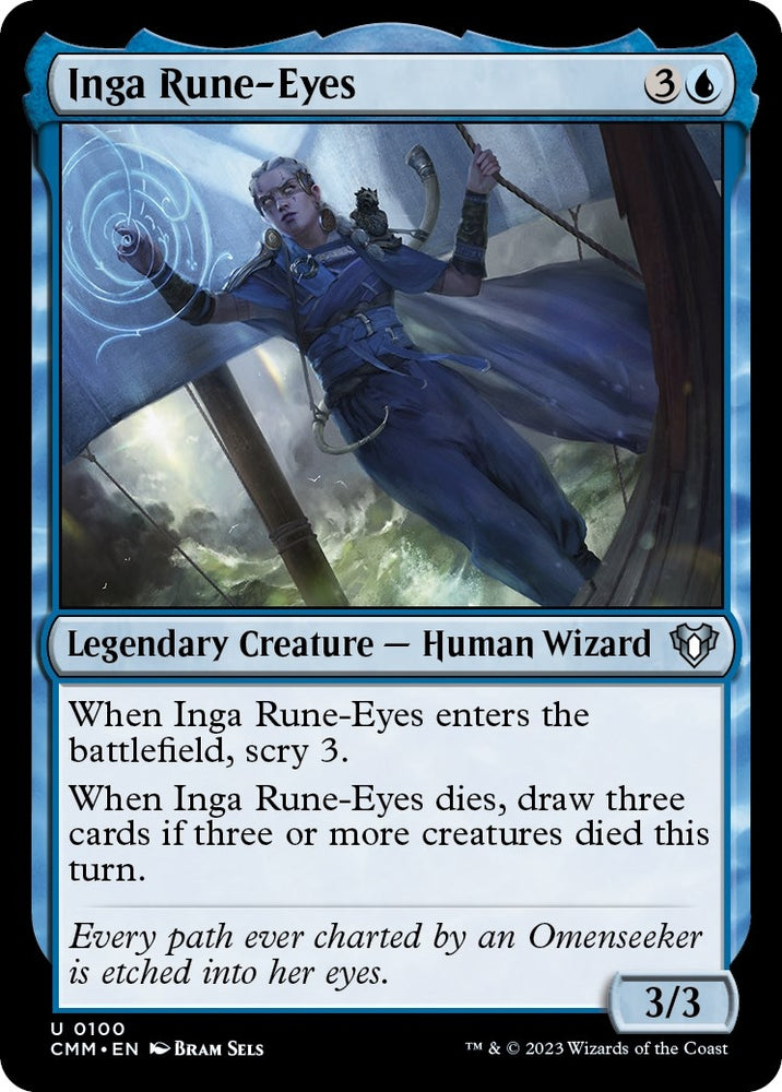 Image for Inga Rune-Eyes (100) [Commander Masters]