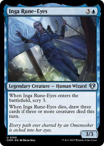 Image for Inga Rune-Eyes (100) [Commander Masters]