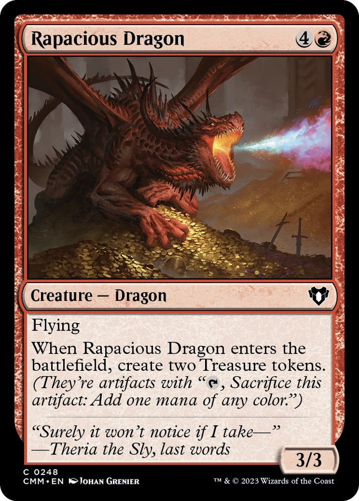 Image for Rapacious Dragon (248) [Commander Masters]