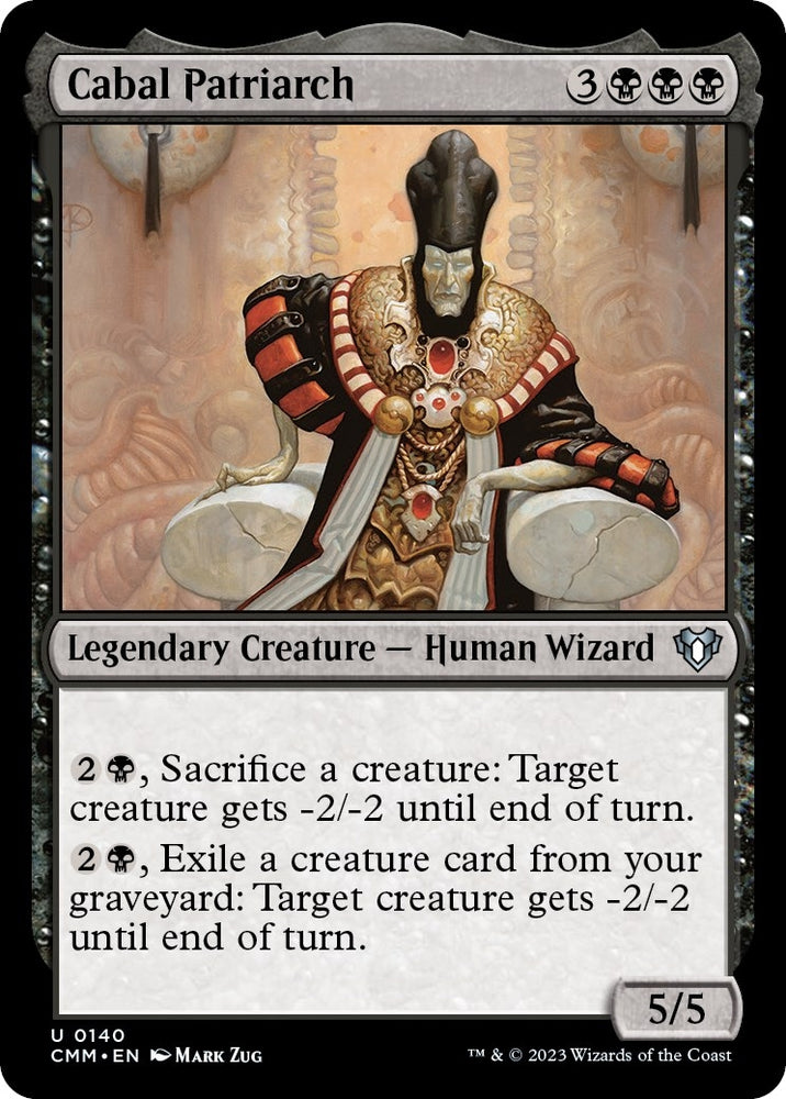 Image for Cabal Patriarch (140) [Commander Masters]