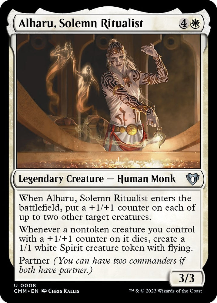 Image for Alharu, Solemn Ritualist (8) [Commander Masters]
