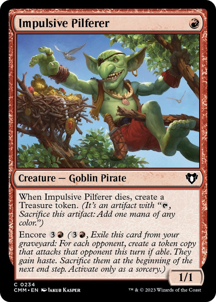 Image for Impulsive Pilferer (234) [Commander Masters]
