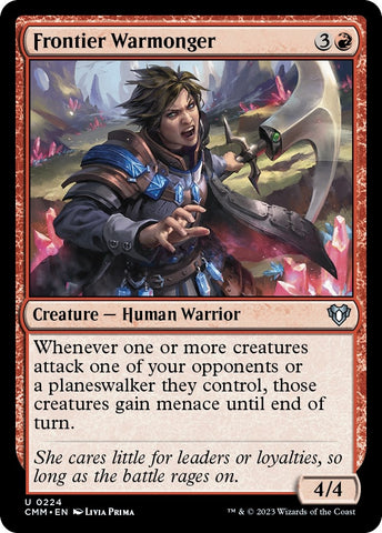 Image for Frontier Warmonger (224) [Commander Masters]
