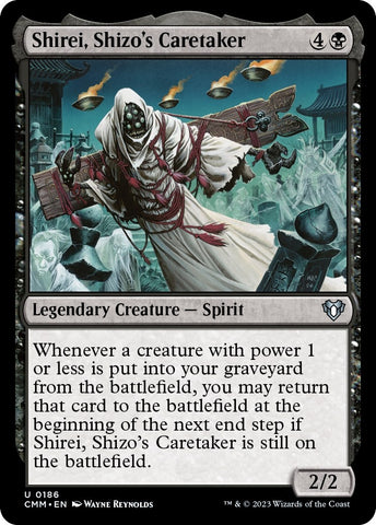 Image for Shirei, Shizo's Caretaker (186) [Commander Masters]