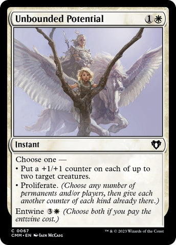 Image for Unbounded Potential (67) [Commander Masters]