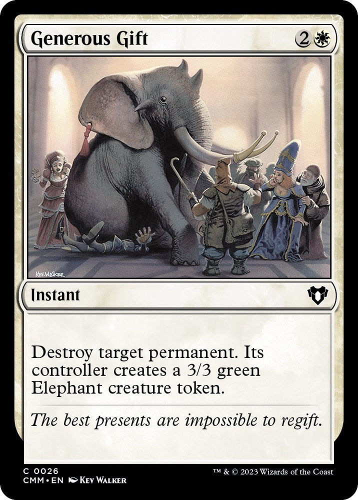 Image for Generous Gift (26) [Commander Masters]