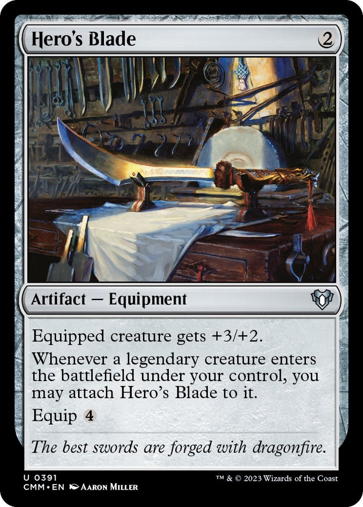 Image for Hero's Blade (391) [Commander Masters]