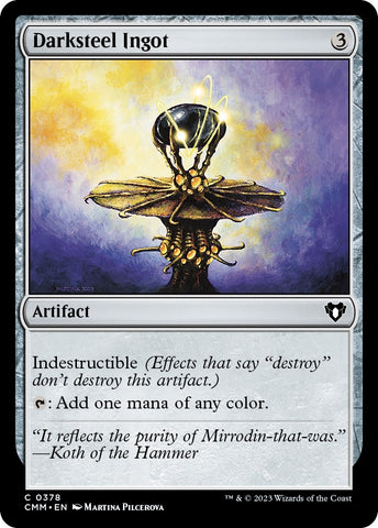 Image for Darksteel Ingot (378) [Commander Masters]