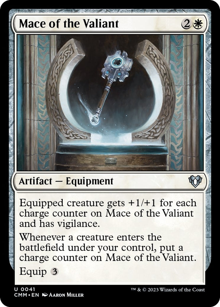 Image for Mace of the Valiant (41) [Commander Masters]