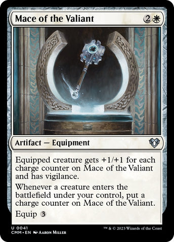 Image for Mace of the Valiant (41) [Commander Masters]