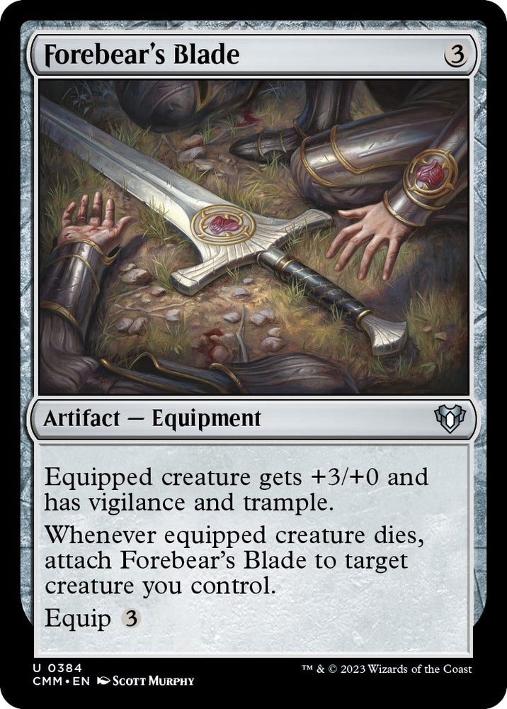 Image for Forebear's Blade (384) [Commander Masters]