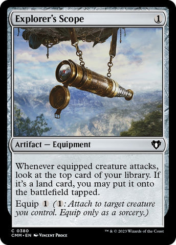 Image for Explorer's Scope (380) [Commander Masters]
