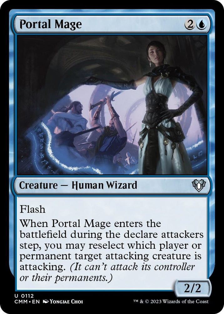 Image for Portal Mage (112) [Commander Masters]