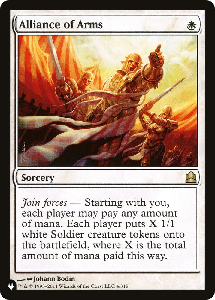 Image for Alliance of Arms (4) [The List Reprints]