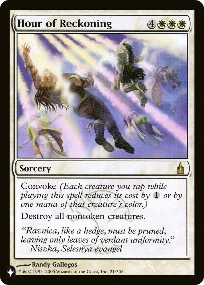 Image for Hour of Reckoning (21) [The List Reprints]