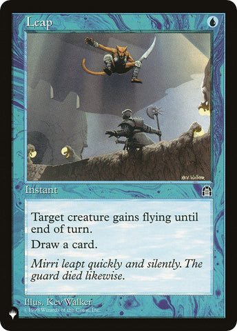 Image for Leap [The List Reprints]
