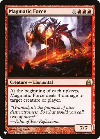 Image for Magmatic Force (128) [The List Reprints]