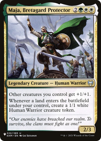 Image for Maja, Bretagard Protector (222) [The List Reprints]