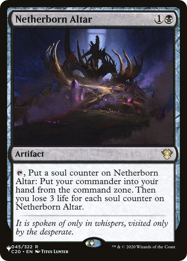 Image for Netherborn Altar (45) [The List Reprints]