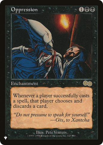 Image for Oppression (143) [The List Reprints]
