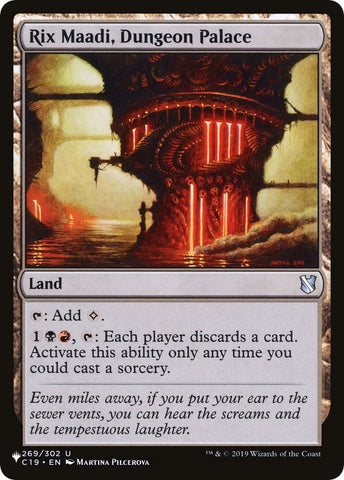 Image for Rix Maadi, Dungeon Palace (269) [The List Reprints]