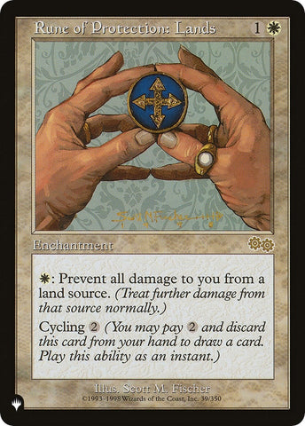 Image for Rune of Protection: Lands (39) [The List Reprints]