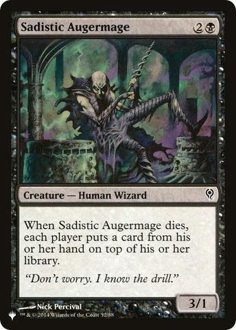 Image for Sadistic Augermage (52) [The List Reprints]