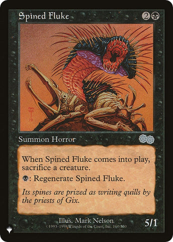 Image for Spined Fluke (160) [The List Reprints]