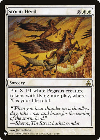 Image for Storm Herd (19) [The List Reprints]