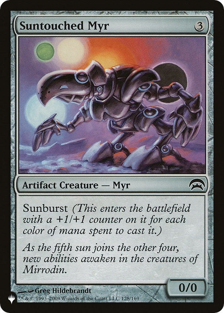 Image for Suntouched Myr (128) [The List Reprints]