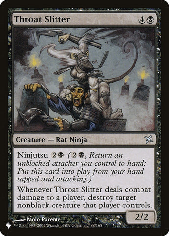 Image for Throat Slitter (88) [The List Reprints]