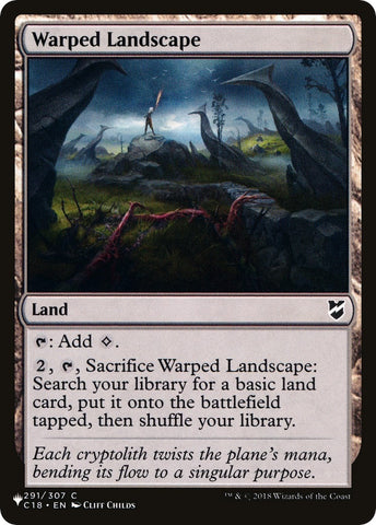 Image for Warped Landscape (291) [The List Reprints]