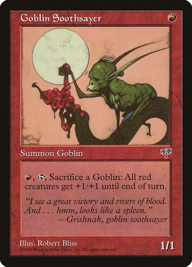Image for Goblin Soothsayer [Mirage]