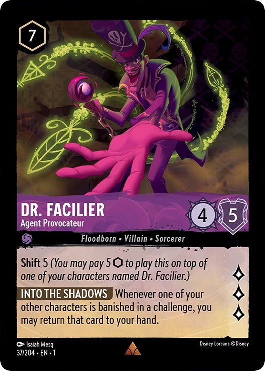 Image for Dr. Facilier - Agent Provocateur (37/204) [The First Chapter]
