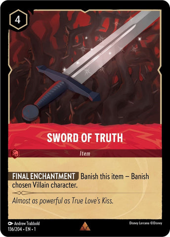 Image for Sword of Truth (136/204) - Disney Lorcana