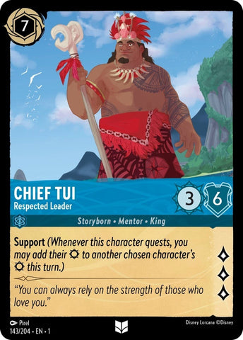 Image for Chief Tui - Respected Leader (143/204) [The First Chapter]