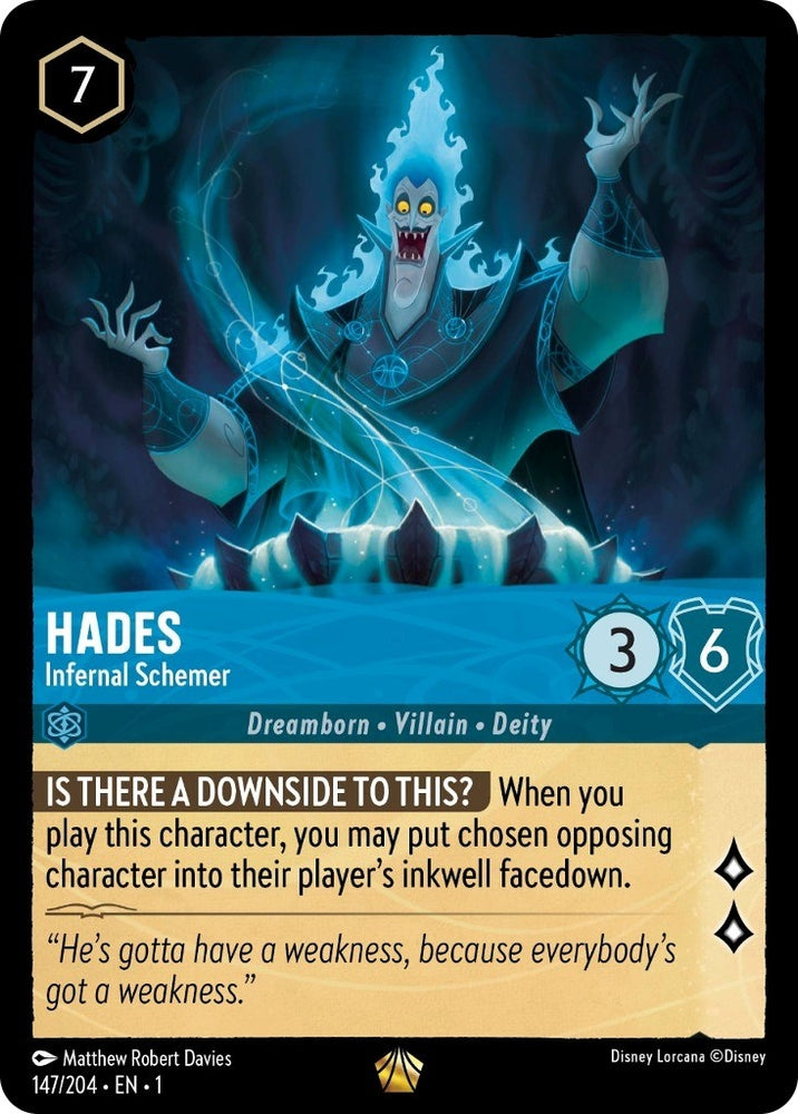 Image for Hades - Infernal Schemer (147/204) [The First Chapter]