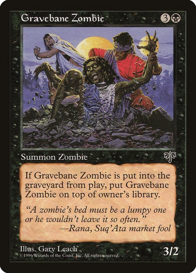 Image for Gravebane Zombie [Mirage]