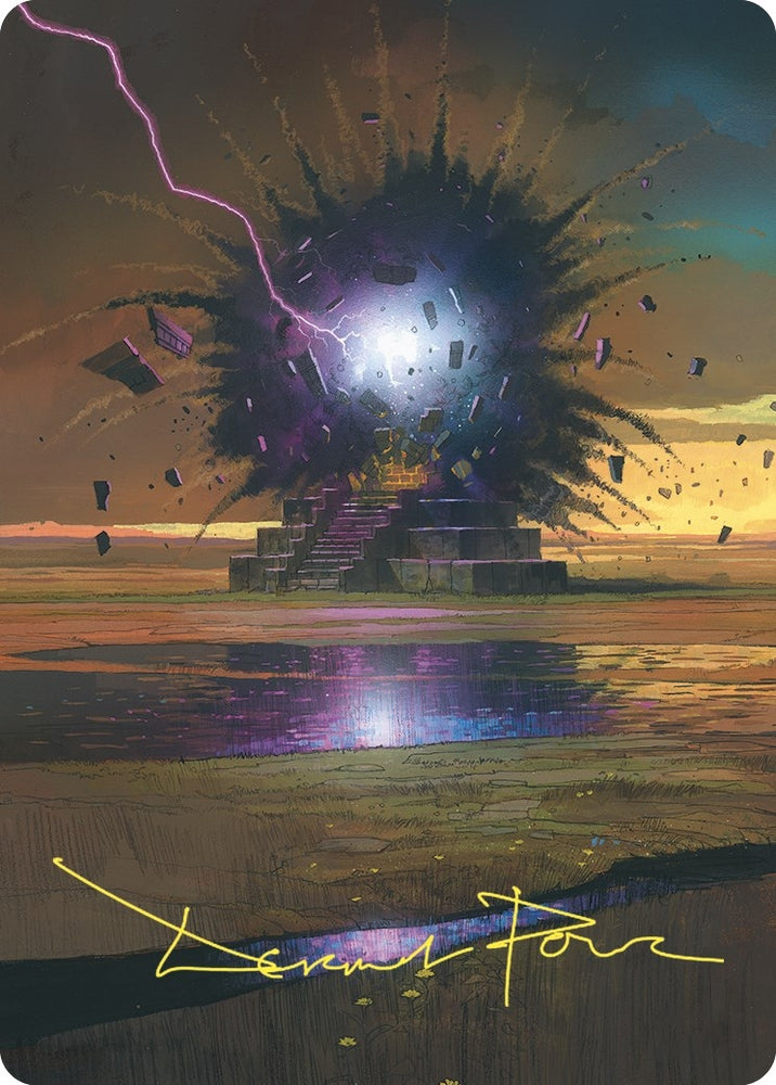 Image for Return to Dust Art Card (Gold-Stamped Signature) (34) [ASCMM]