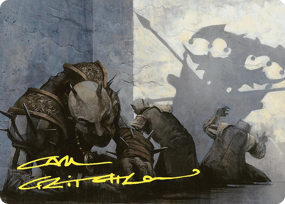 Image for Decree of Pain Art Card (Gold-Stamped Signature) (14) [ASCMM]