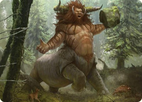Image for Stonehoof Chieftain Art Card (26) [ASCMM]