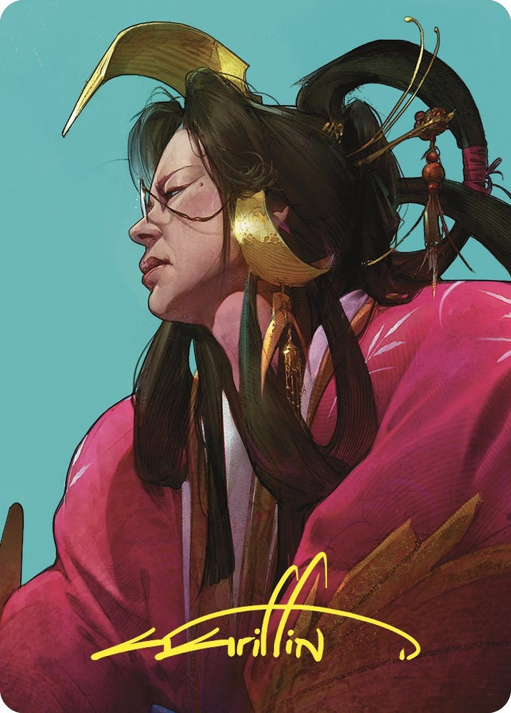 Image for Azami, Lady of Scrolls Art Card (Gold-Stamped Signature) (52) [ASCMM]