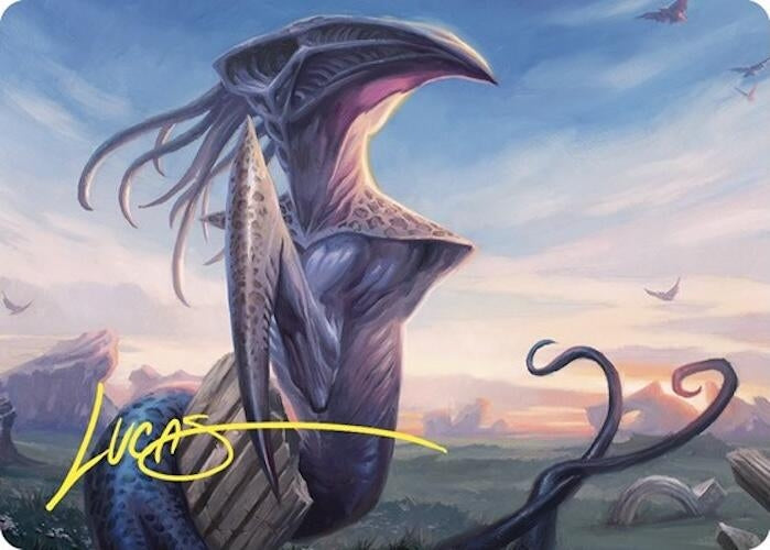 Image for Sentinel Sliver Art Card (Gold-Stamped Signature) (76) (Art Series: Commander Masters) (ASCMM) - Magic: The Gathering