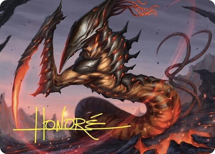 Image for Blade Sliver Art Card (Gold-Stamped Signature) (78) (Art Series: Commander Masters) (ASCMM) - Magic: The Gathering