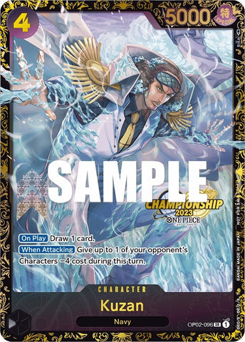 Kuzan (Championship 2023) (OP02-096) (One Piece Promotion Cards)