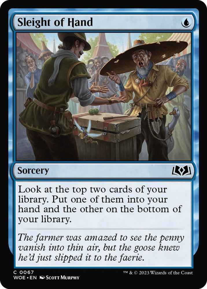 Image for Sleight of Hand (67) [Wilds of Eldraine]