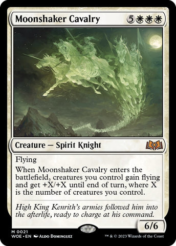 Image for Moonshaker Cavalry (21) [Wilds of Eldraine]